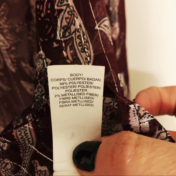 Lucky Brand Ladies’ Sheer Blouse - Picture 3 of 5